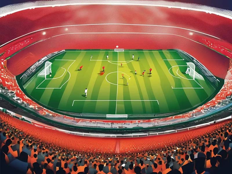 失去希望！实拍：大屏幕前的越南球迷集体陷入沉默